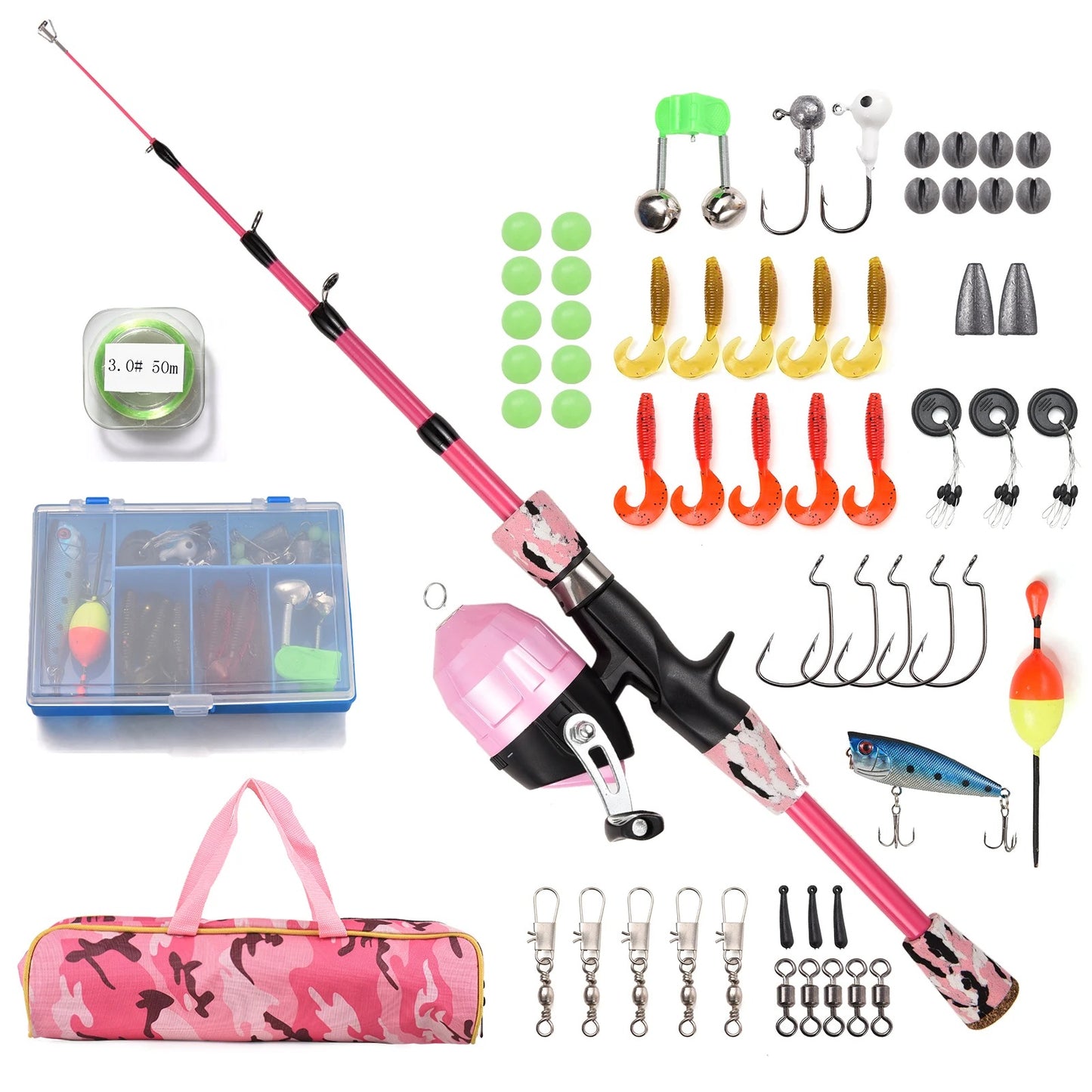 Kit Complet de Pêche pour Enfants