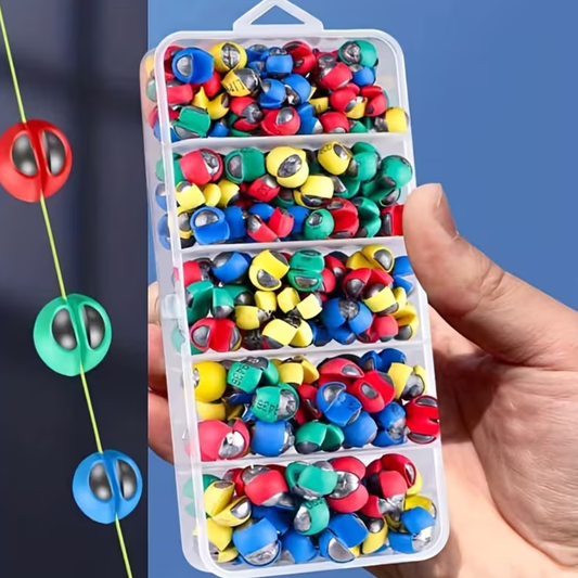Plombs de Pêche Rapides Multicolores