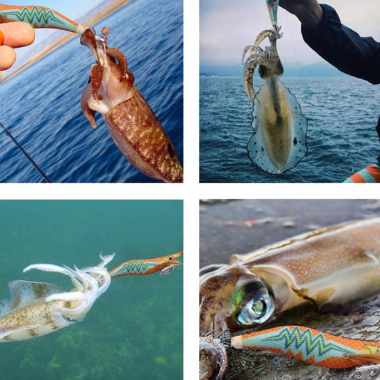 Appâts Calamar 3D Ultra‑Réalistes