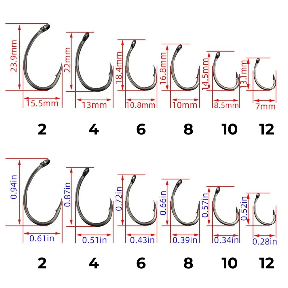 Hameçons (50 unités)