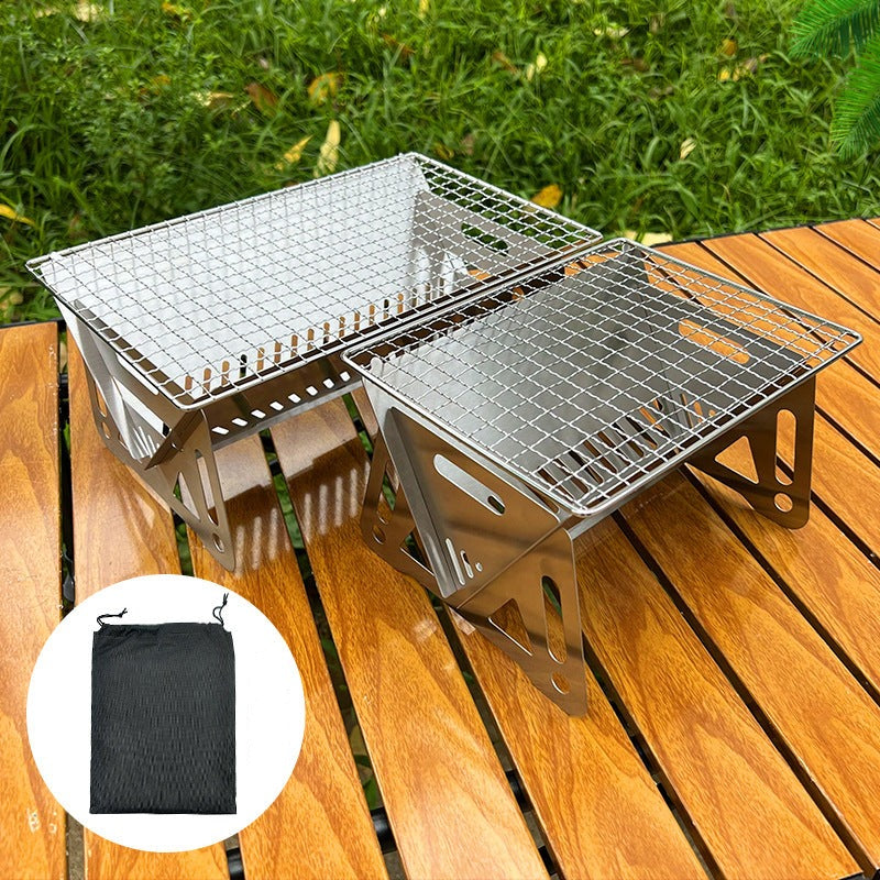 Mini Grill Portable "Feu de camp"