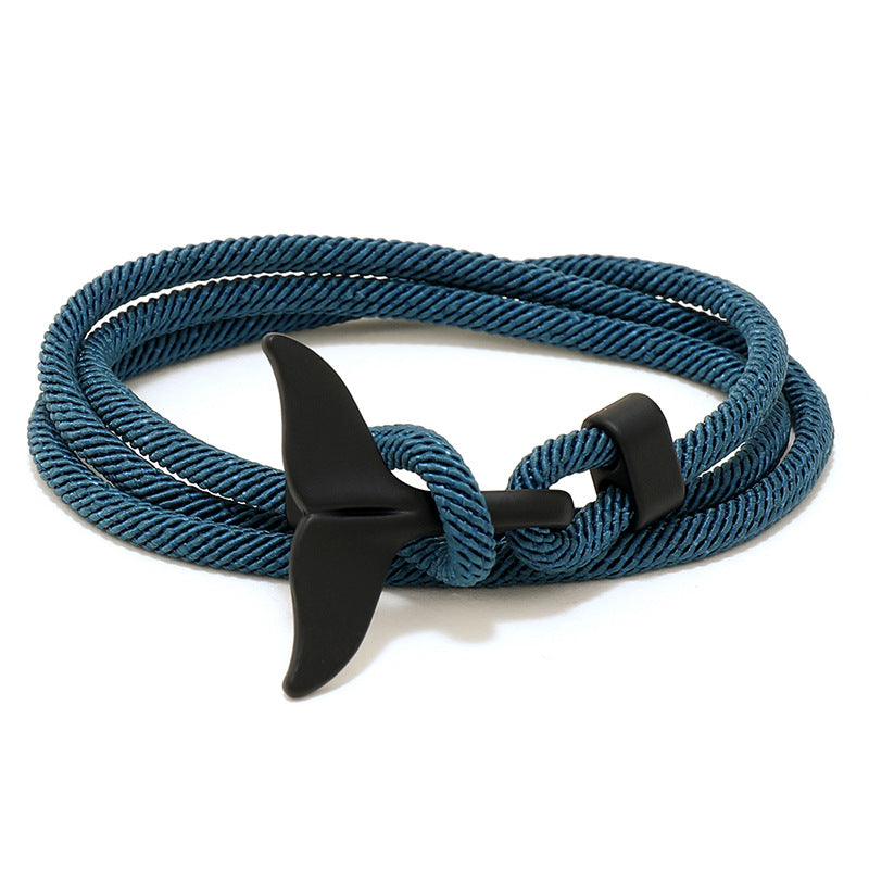 Bracelet Nautique "WhaleTail"