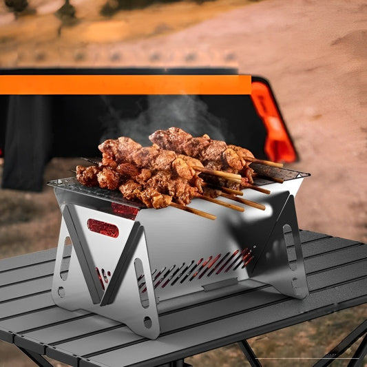 Mini Grill Portable "Feu de camp"