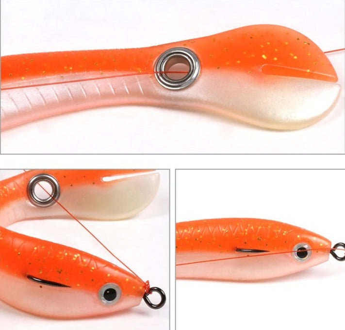 Lot De 30 Leurres Souples XPEX 6 Cm – Silicone Bionique, 6 Couleurs, Imitation Calmar, Pour Pêche Carnassiers Mer Et Rivière