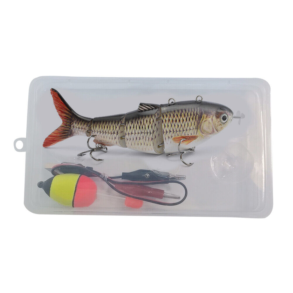 Leurre électrique DRT Klash Frenzy Volt Blanc - Appât Gros Poissons, Pêche Sportive